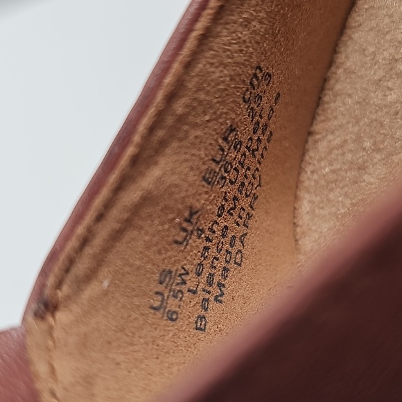 NIB Naturalizer Darry Lug Sole Loafer Size 6.5W Cappuccino Brown Leather Slip On - Picture 13 of 16